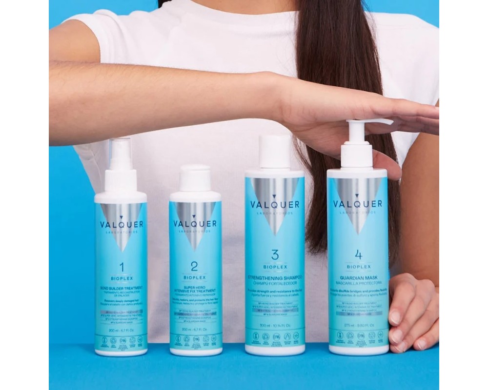 Valquer Bioplex tratamiento completo para reconstrucción y protección capilar 975ml