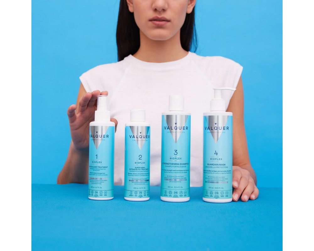 Valquer Bioplex tratamiento completo para reconstrucción y protección capilar 975ml