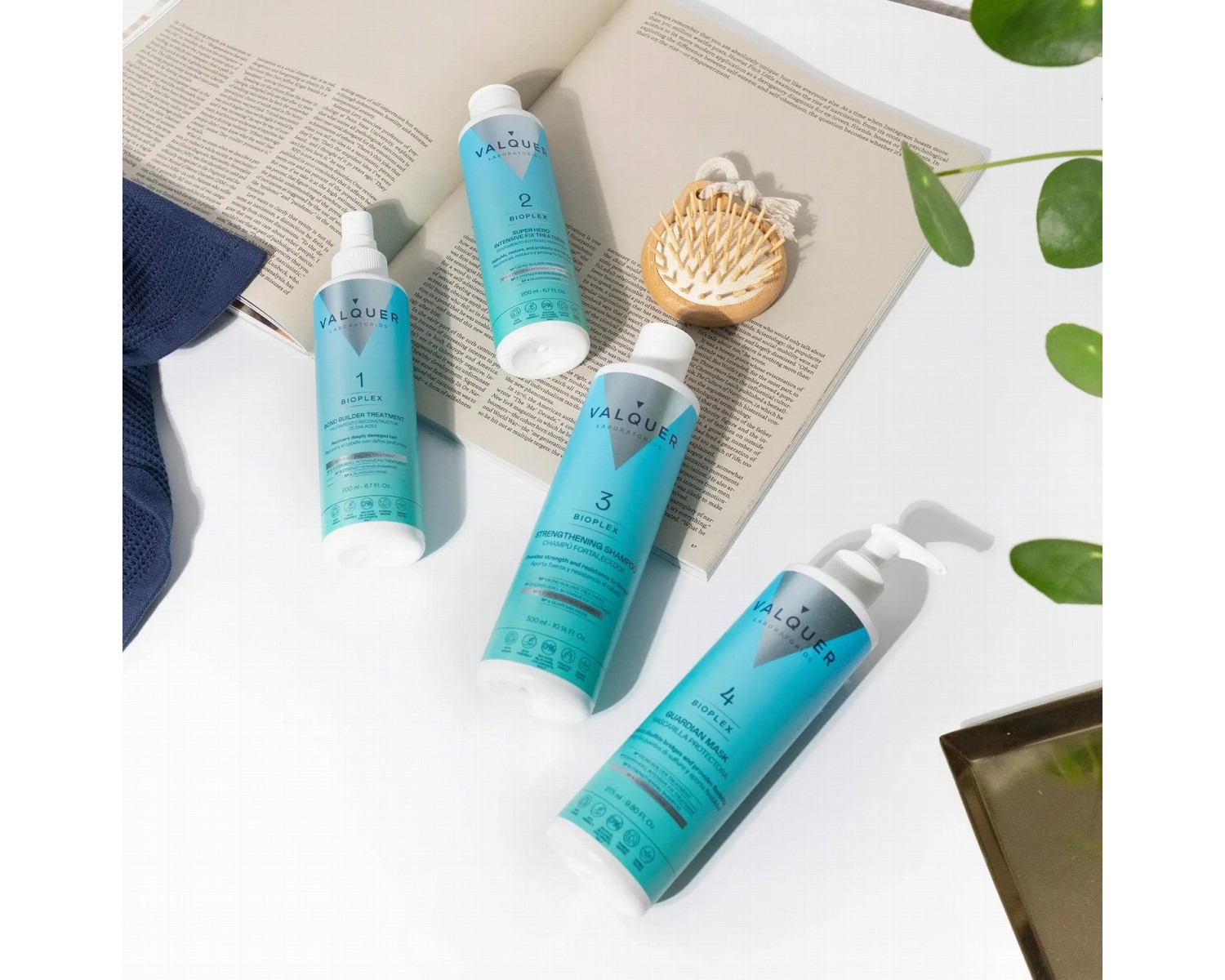 Valquer Bioplex tratamiento completo para reconstrucción y protección capilar 975ml