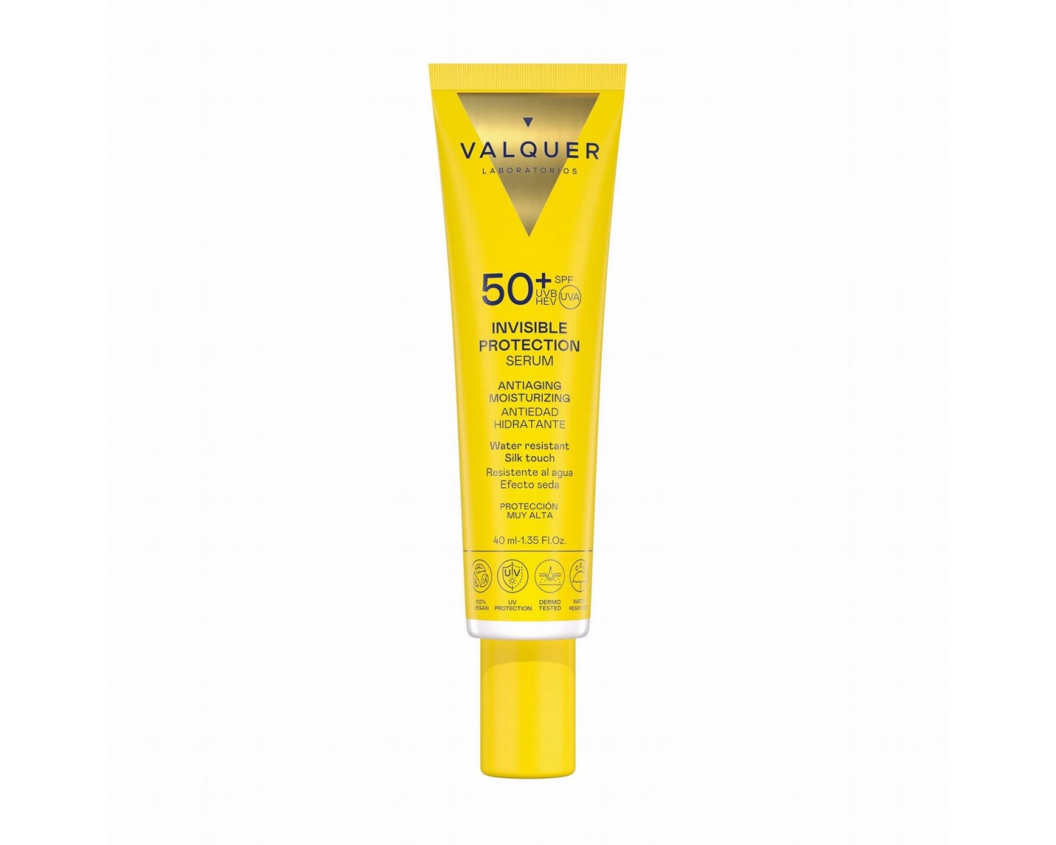Valquer Protector Solar Facial Invisible SPF50+ 40ml