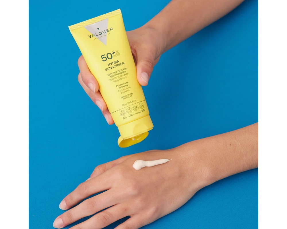 Valquer Protector Solar Facial Hydra SPF50+75ml