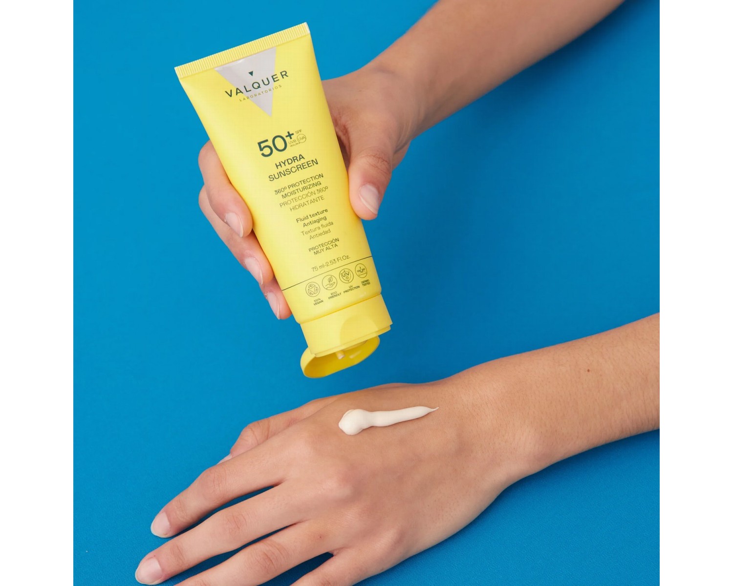 Valquer Protector Solar Facial Hydra SPF50+75ml