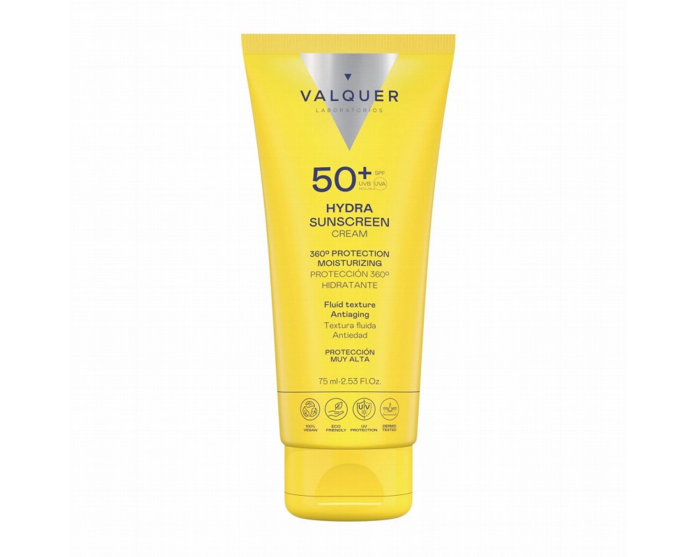 Valquer Protector Solar Facial Hydra SPF50+75ml