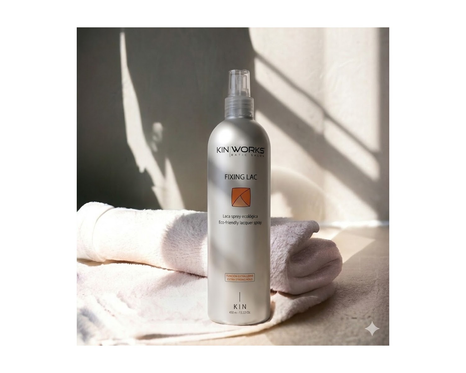 KinWorks Laca spray ecológica extra fuerte 400 ml