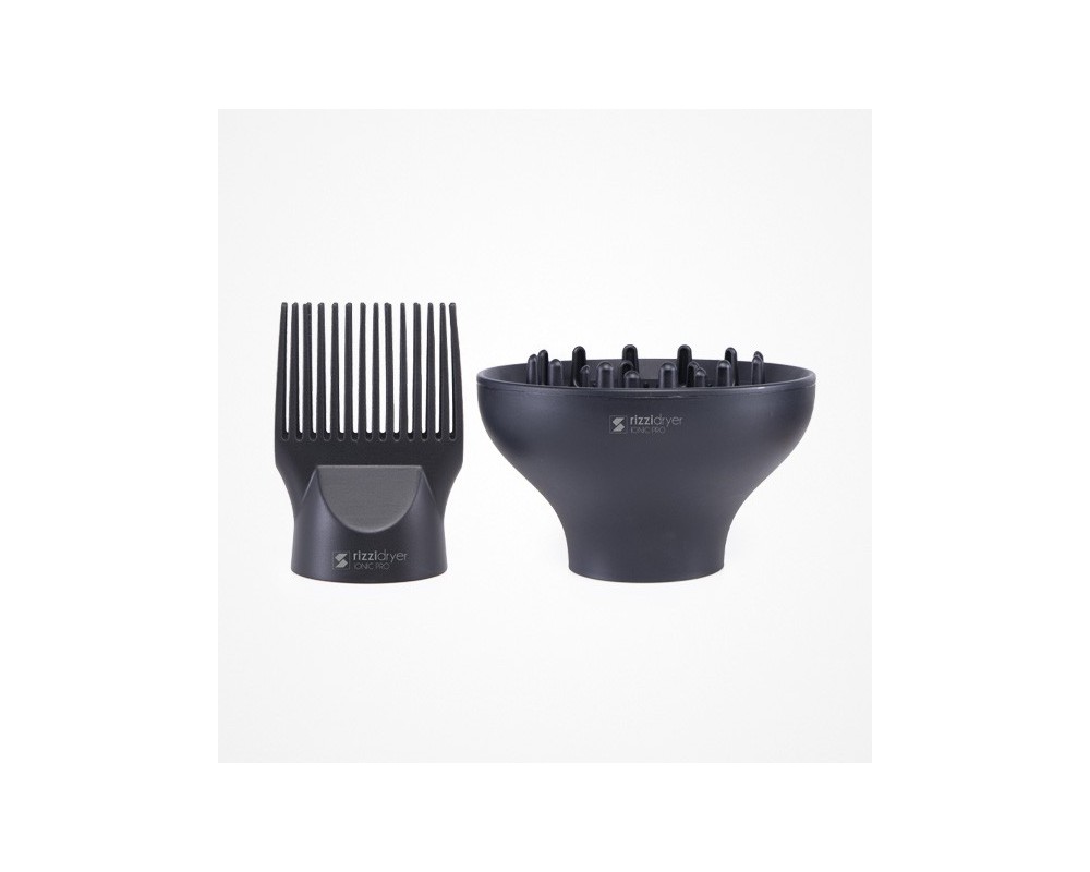 Perfect Beauty Rizzi Dryer Ionic Pro Secador Iónico con Difusor y Peine Alisador