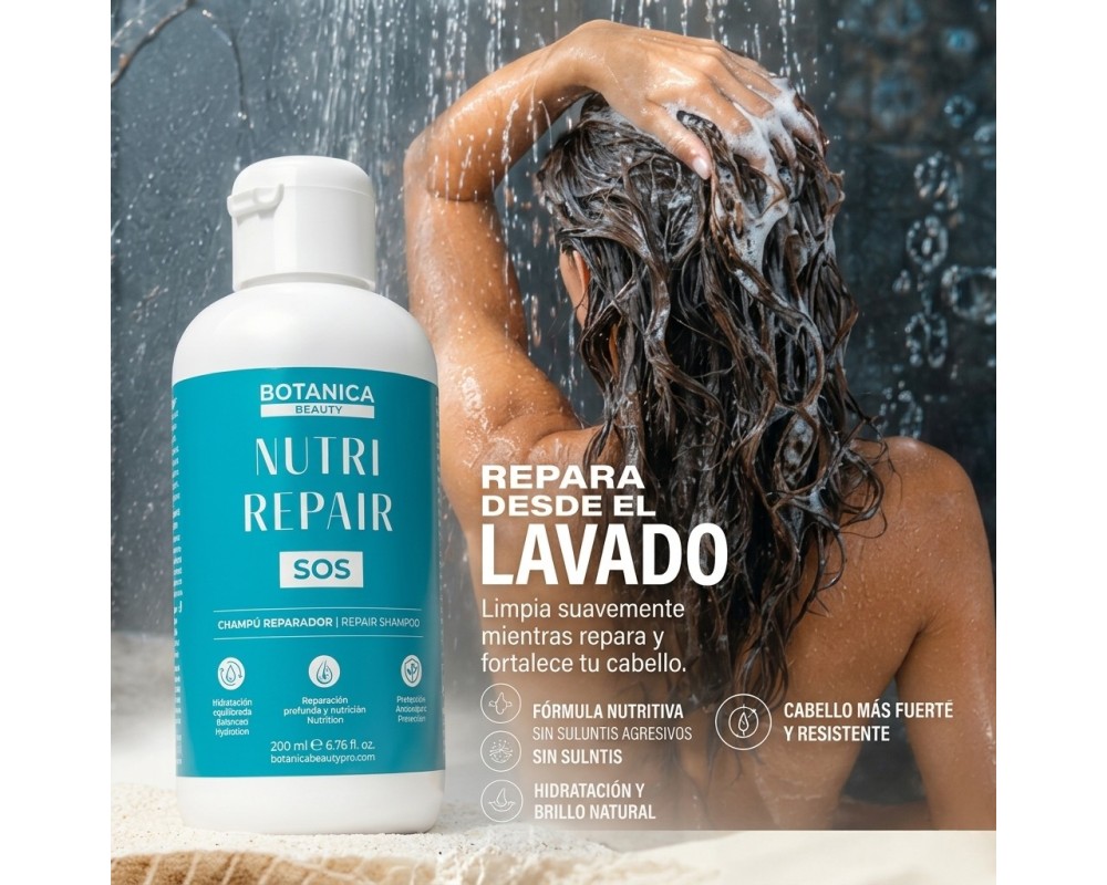 Botanica SOS Champú Nutri Repair 200 ml