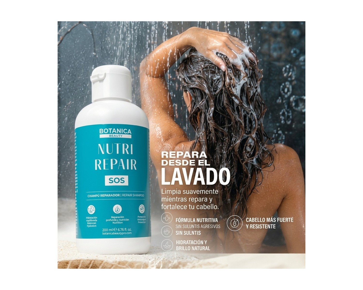 Botanica SOS Champú Nutri Repair 200 ml