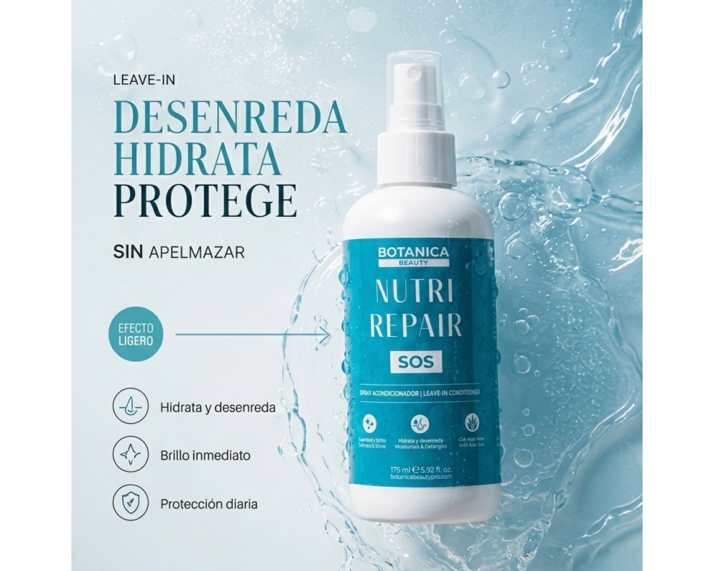 Botanica SOS Spray Leave In Acondicionador Nutri Repair 175 ml