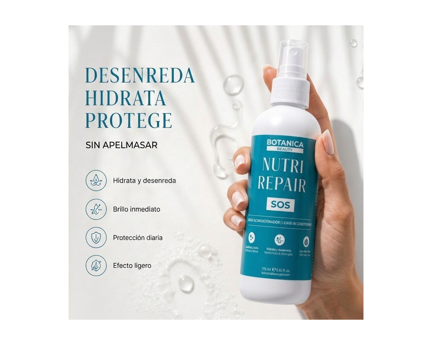 Botanica SOS Spray Leave In Acondicionador Nutri Repair 175 ml