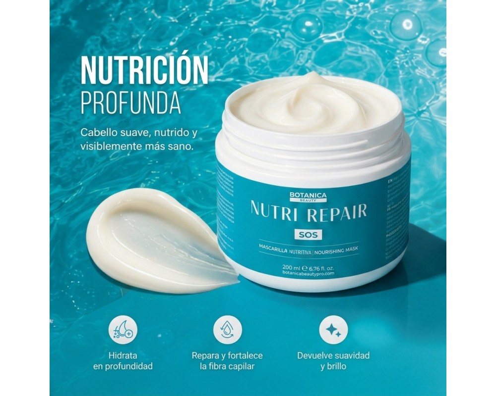 Botanica SOS Mascarilla Nutri Repair 200 ml