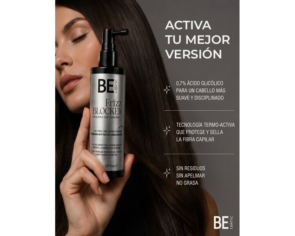 Be Teknic Spray Total Anti Frizz Blocker 150 ml