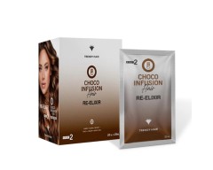 Trendy hair Re Elixir Hair Coffe Infusión Step 1 Sobre 25 ml + Choco Infusión Step 2 Sobre 25 ml