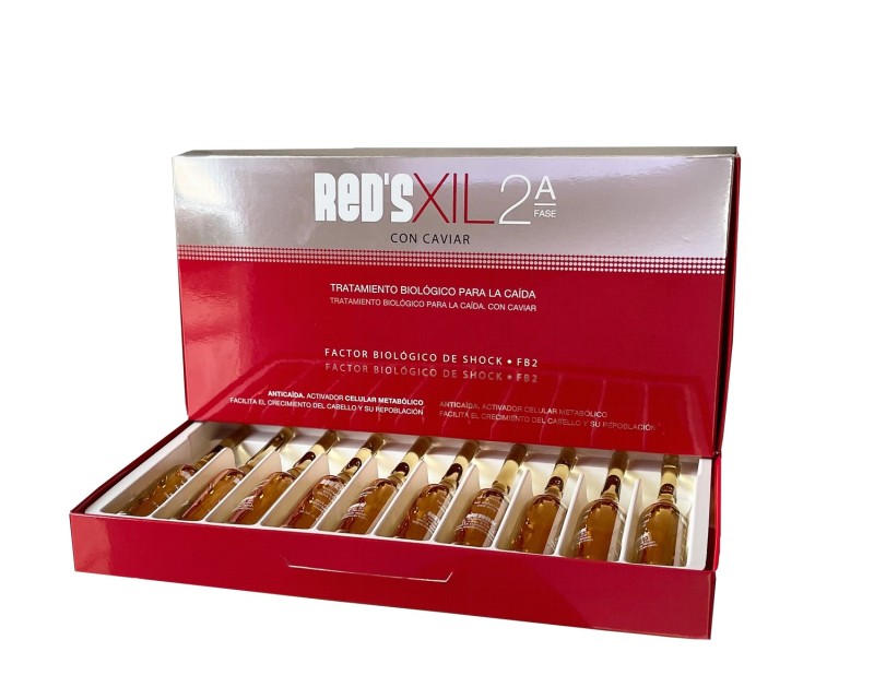 RED'S XIL Fase 2 - Ampollas Anticaída y Regeneradoras Capilares