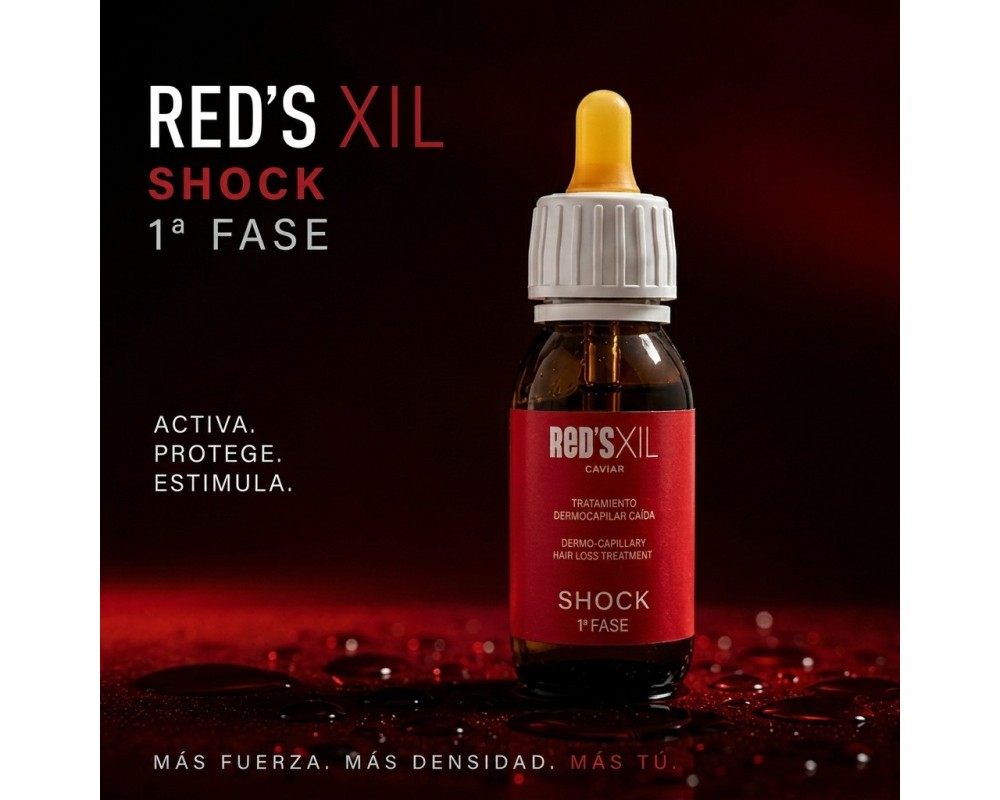 RED'S XIL Shock Fase 1 - Tratamiento Estimulador Capilar 60ml