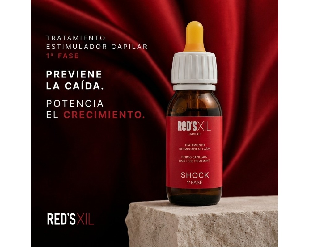 RED'S XIL Shock Fase 1 - Tratamiento Estimulador Capilar 60ml