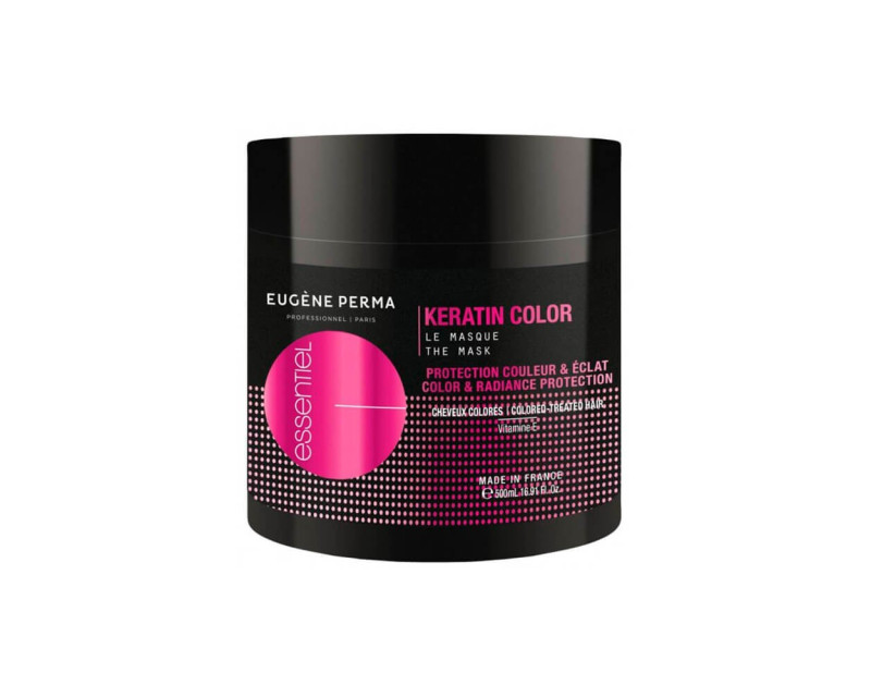 Eugene Perma Essentiel Keratin Color mascarilla para cabello teñido 500 ml