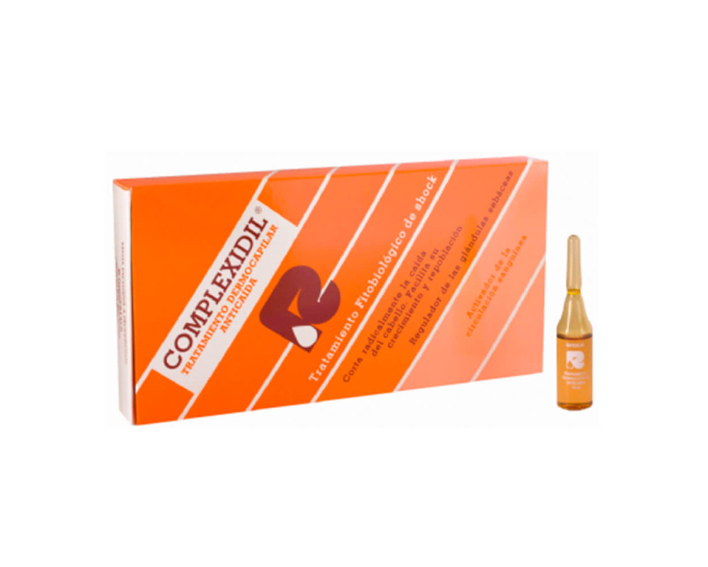Complexidil Shock Ampollas tratamiento anticaída 12x10 ml