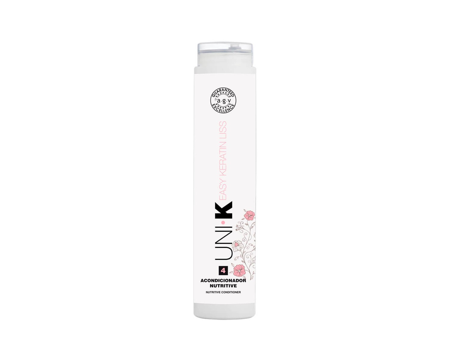 AGV Unik Easy Keratin Liss 4 acondicionador nutritivo 250ml