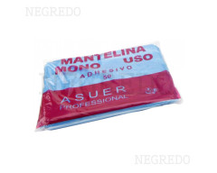 Ag Mantelina Adhesiva Azul 50 uds.