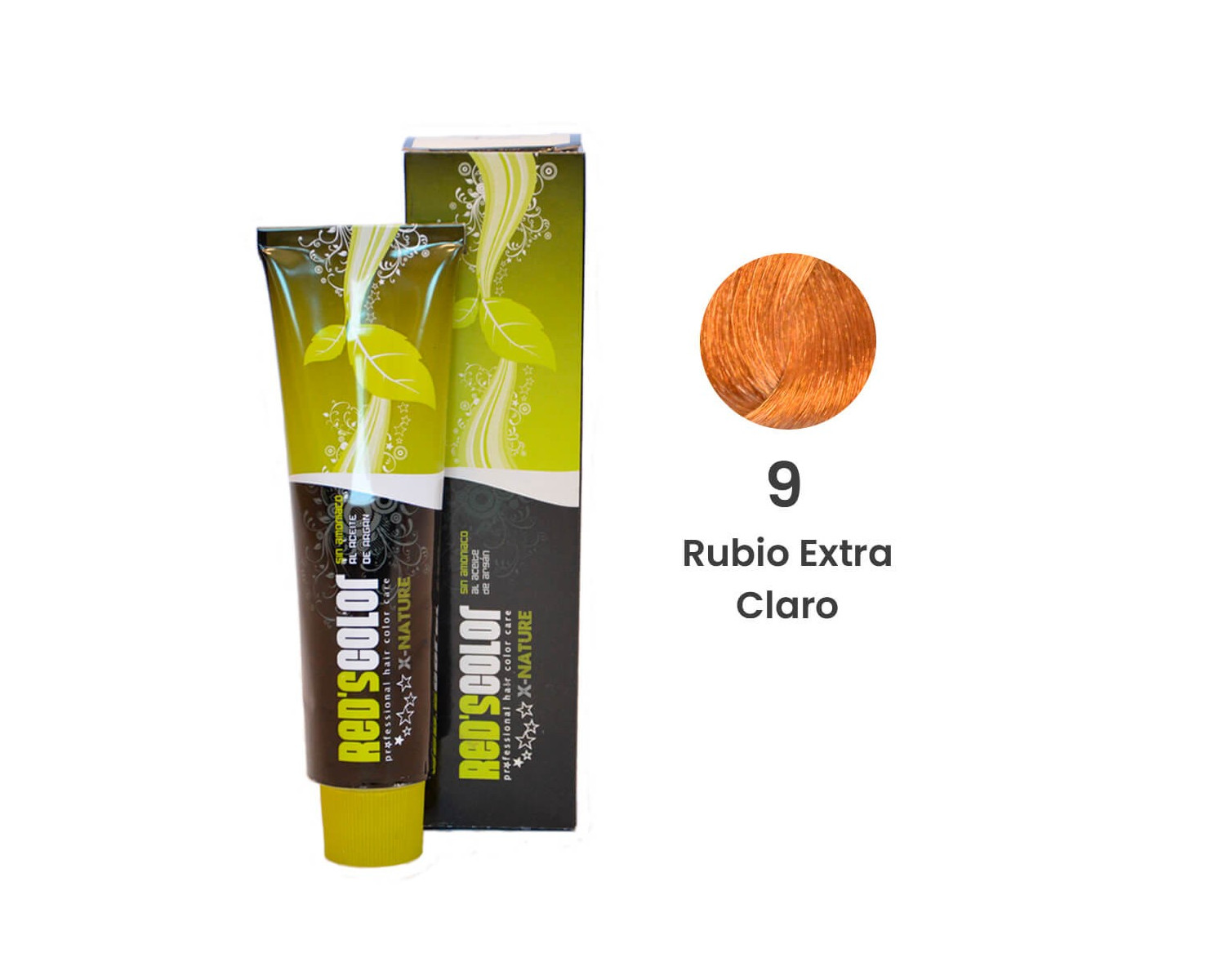 Tinte sin amoníaco RED'S COLOR Nature 60ml  9