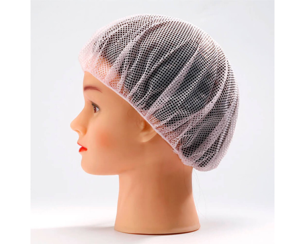 Flores Redecilla Gorro Elastico Boina