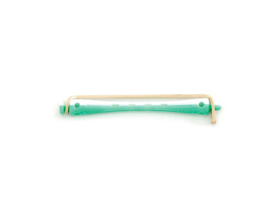 Bigudi Plastico N 1 Verde-Blanco 12 uds.