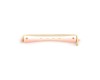 Bigudi Plastico N 2 Blanco-Rosa 12 uds.