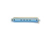 Bigudi Plastico N 6 Azul-Gris 12 uds.