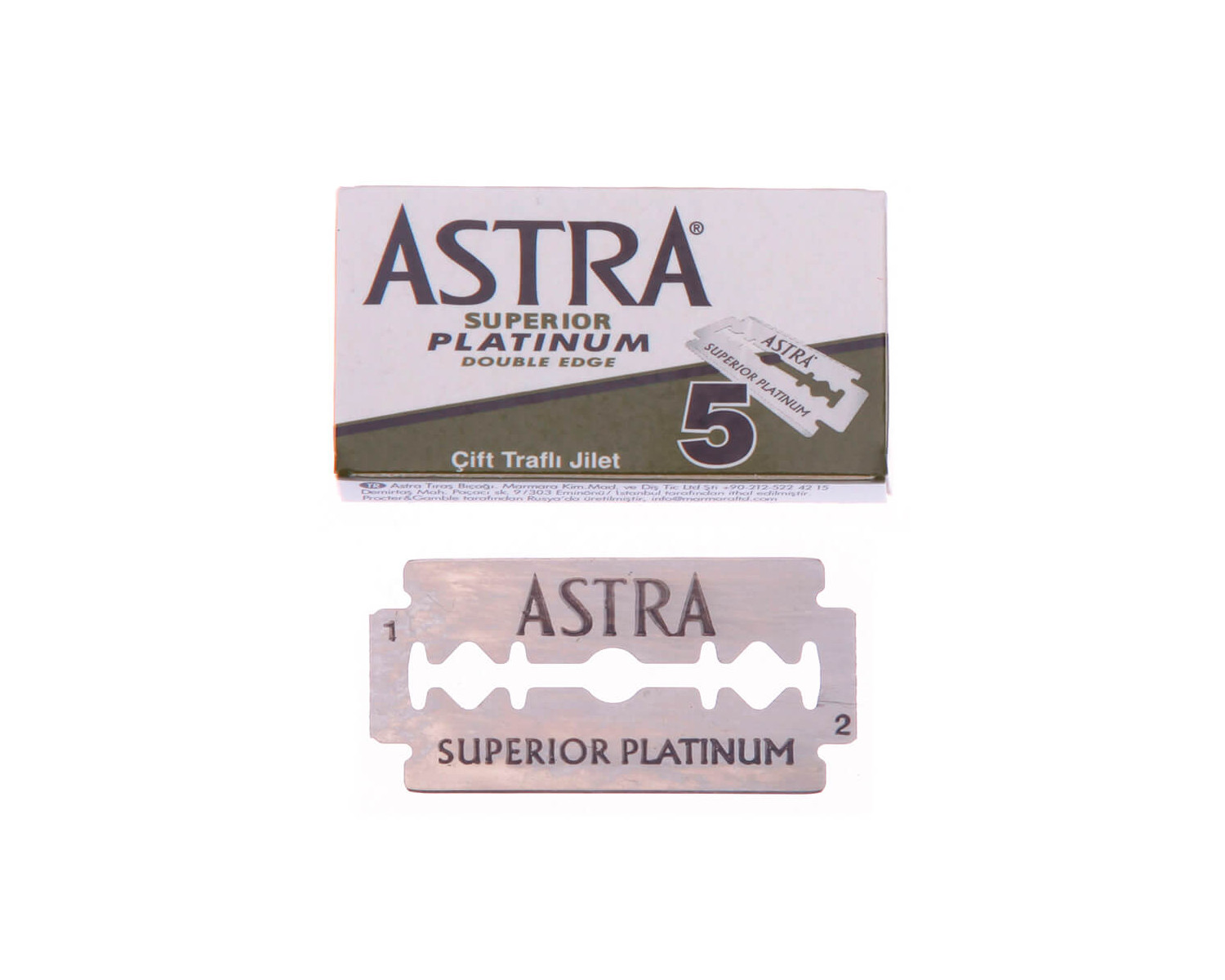 Ag Cuchilla "Astra Superior" 5 uds.
