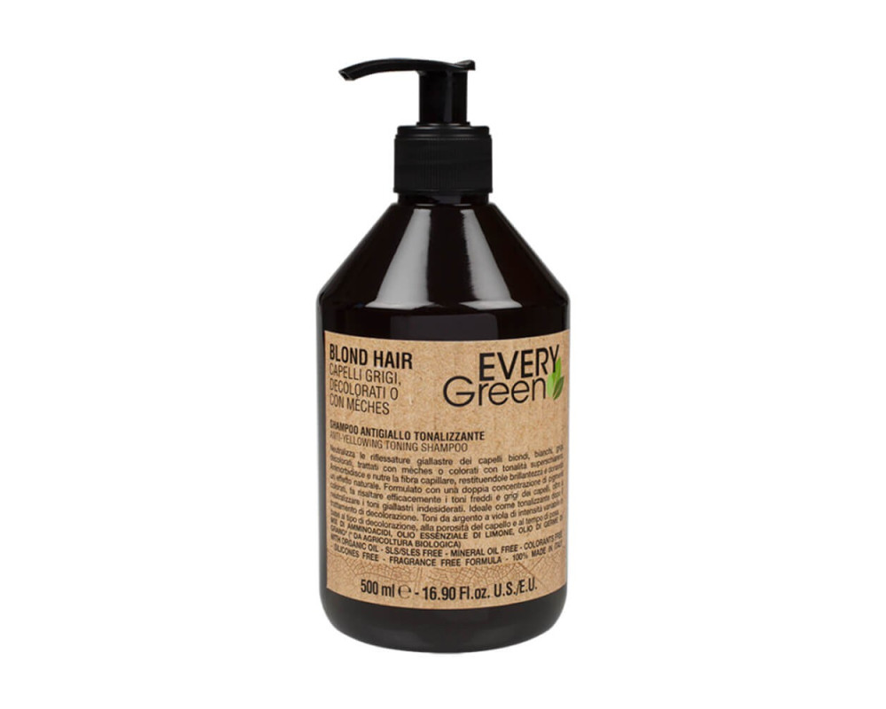 Every Green Antigiallo Tonalizzante Blonde Hair 500 ml