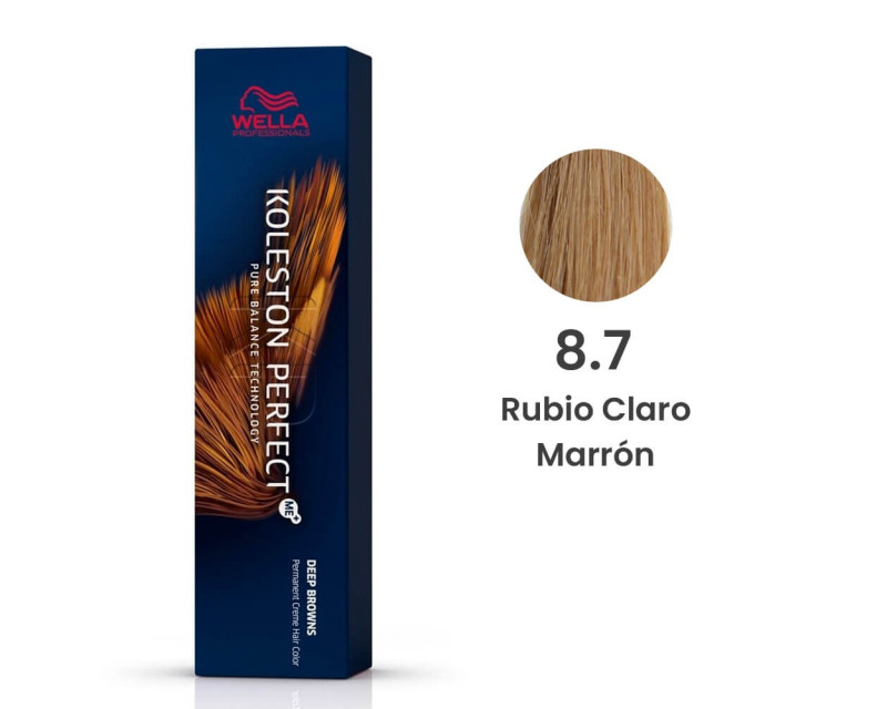 Tinte Wella Koleston Perfect Me 8/7