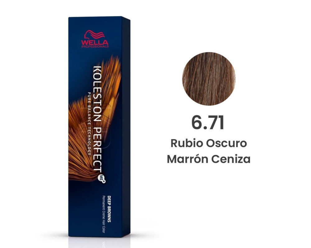 Tinte Wella Koleston Perfect Me 6/71