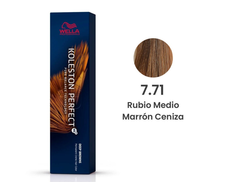 Tinte Wella Koleston Perfect Me 7/71