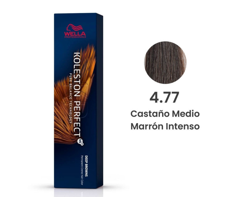 Tinte Wella Koleston Perfect Me 4/77