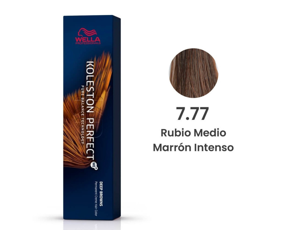 Tinte Wella Koleston Perfect Me 7/77