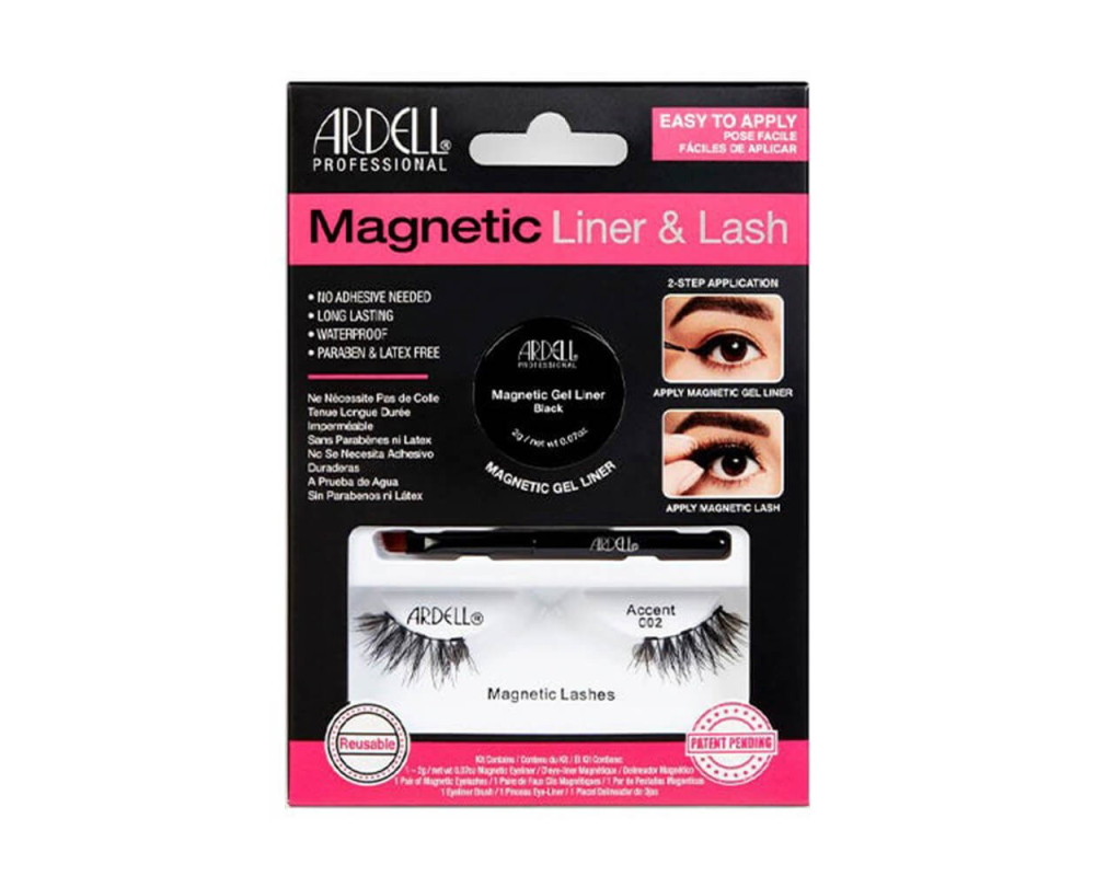 Ardell Kit Magnetic Liner & Lash pestañas postizas magnéticas 002