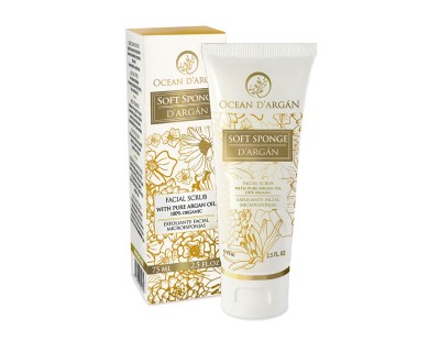 Argan Oil exfoliante facial Ocean dArgan Soft Sponge dArgan 75 ml