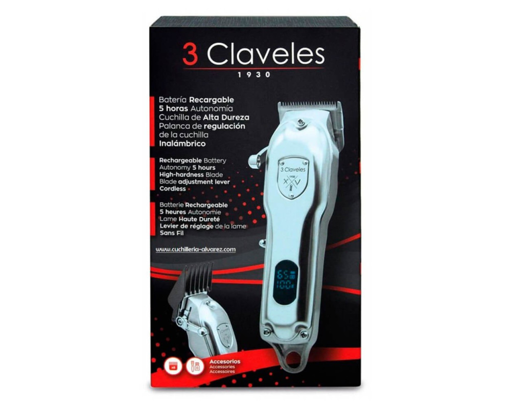 3 Claveles 13000 maquina de corte profesional inalámbrica