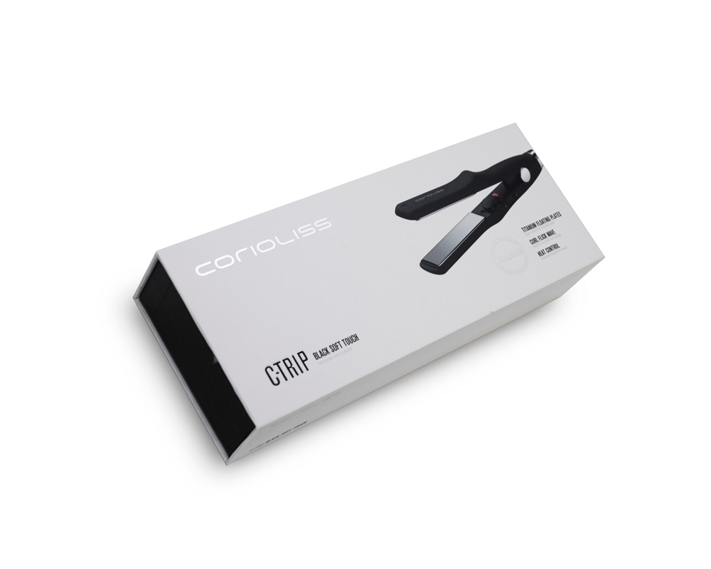 Plancha de Pelo Corioliss C-Trip Black Soft Touch