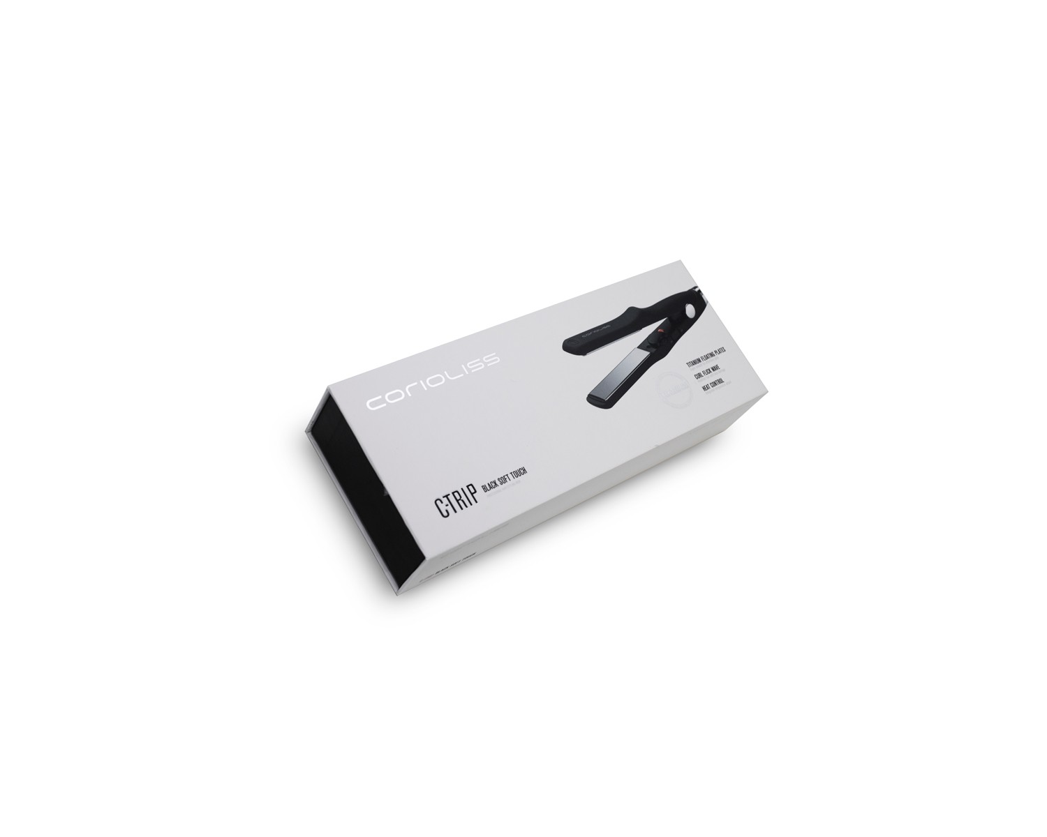 Plancha de Pelo Corioliss C-Trip Black Soft Touch
