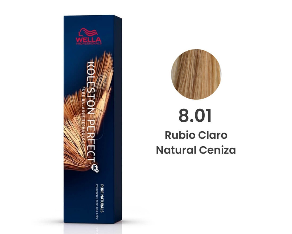Tinte Wella Koleston Perfect Me 8/01
