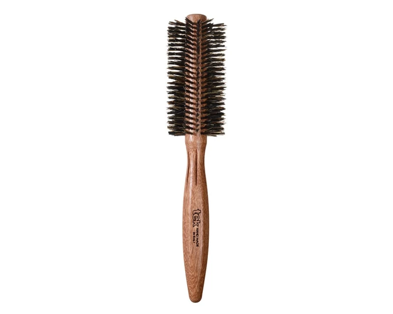 Tek cepillo de madera con cerdas de jabalí Ø55mm
