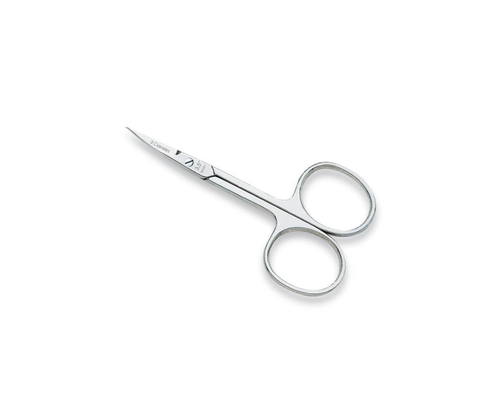 3 Claveles tijera para la cutícula curva 3,5'' - 99853