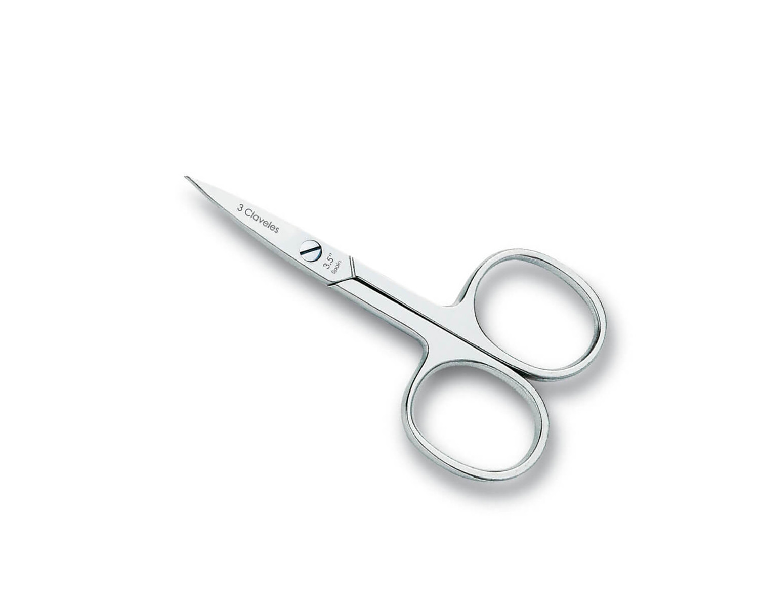 3 Claveles tijera de manicura recta 3,5"n ,99854