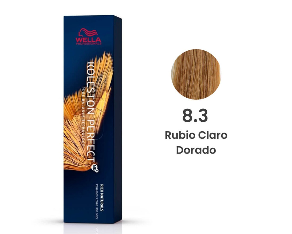 Tinte Wella Koleston Perfect Me 8/3