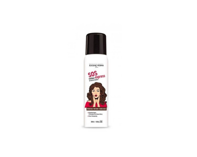 Eugene Perma Spray Retoque Castaño Oscuro 100 ml