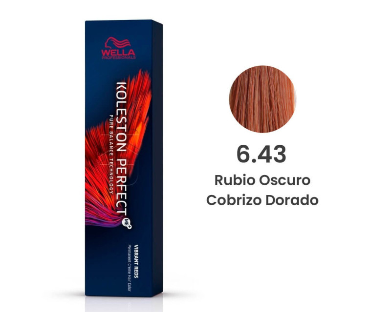 Tinte Wella Koleston Perfect Me 6/43