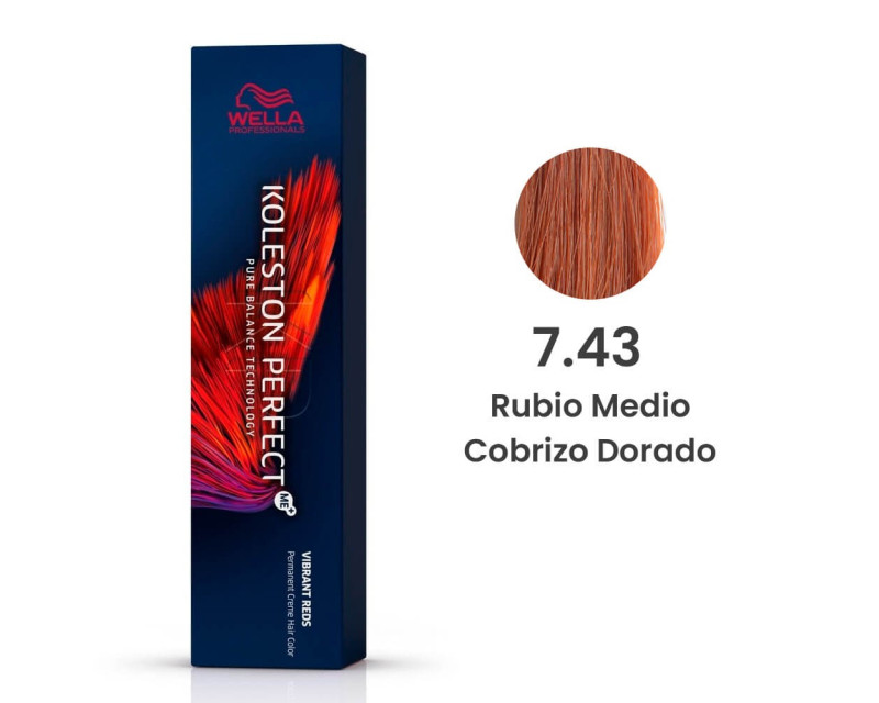 Tinte Wella Koleston Perfect Me 7/43