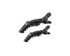 Sibel pinza pico pato robocot negra 2(9cm) 2(11cm) 4 uds