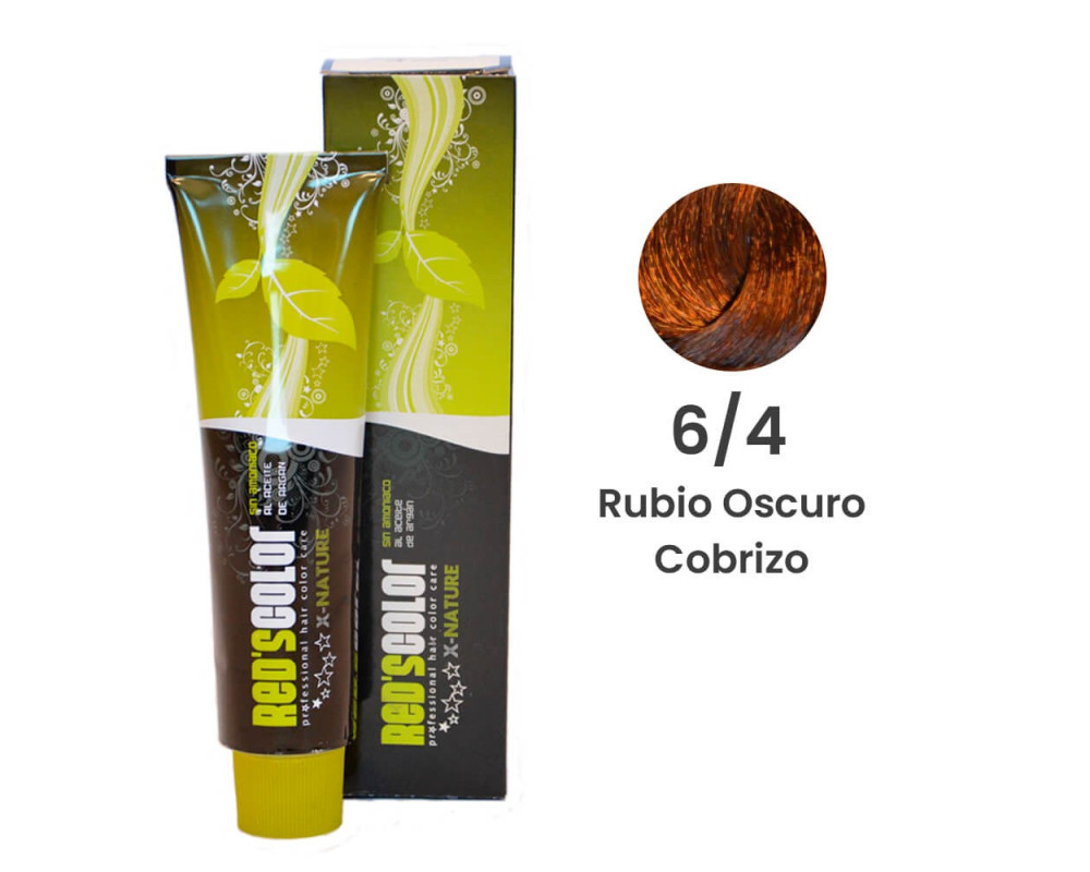 Tinte sin amoníaco RED'S COLOR Nature 60ml  6.4